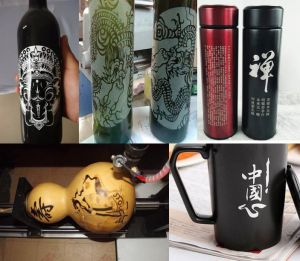 凉山彝族自治州昭觉县酒瓶葫芦工艺品激光雕刻机